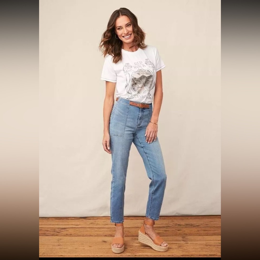 NWOT! Matilda Jane Good Hart Keystone Jeans. Elastic back, darted leg. XS!